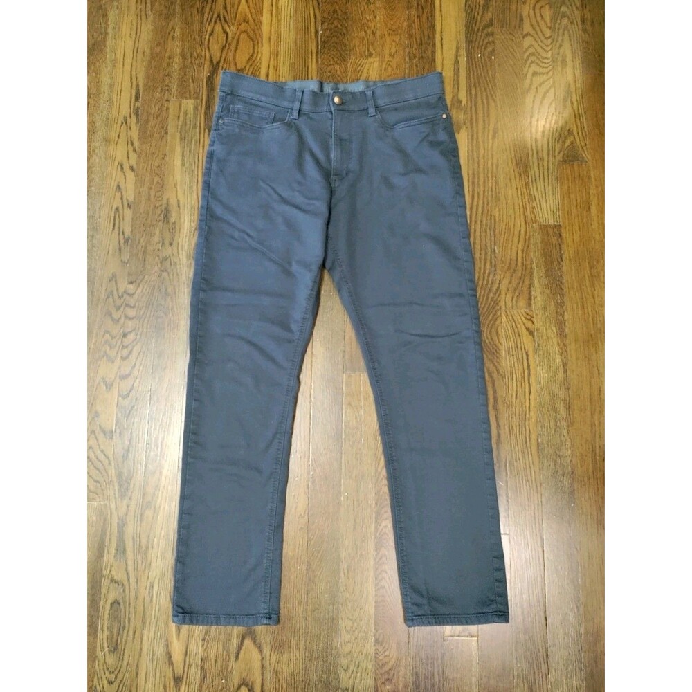 Cooper & Oak Pants Men’s 34x32 All Day Tech Dark Blue Stretch Comfort Waist